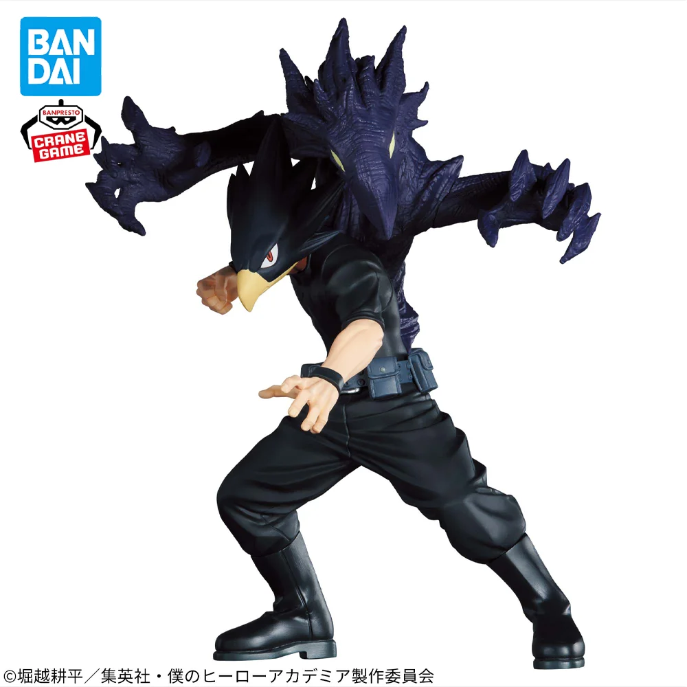 

Оригинальная фигурка BANPRESTO THE AMAZING HEROES-PLUS My Hero моя геройская академия, фигурка Fumikage Tokoyami, аниме модель, настоящая игрушка в упаковке