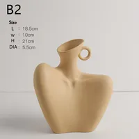 Creative Flower Vase Living Room - Ceramic Flower Pot Decoration 10