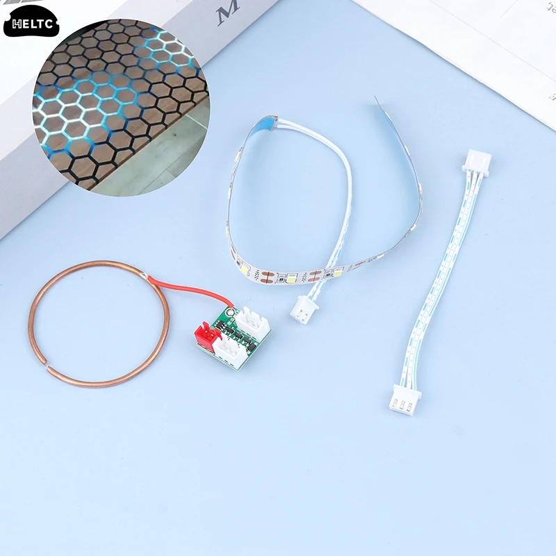 

1Set River Table Air Separation Touch Induction Switch Touch Induction Light Belt Set Cellular Coil Light Strip Accessory