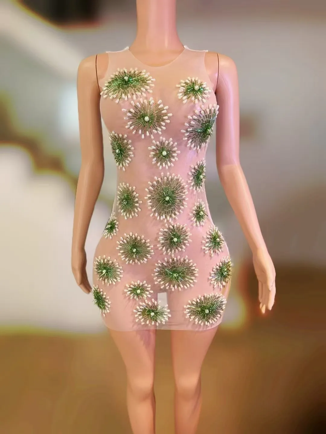 

Высококачественная сексуальная перспективная сетчатая эластичная юбка с запахом на бедрах, новинка 2024, модная женская одежда на заказ A896