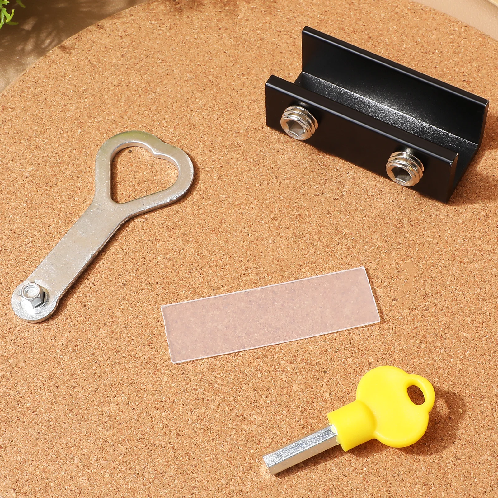 2 Sets Sliding Window Locks Black Security Child Proof Latch Metal Buckle Key Safety Glass Door Stops Hardware Window Guards