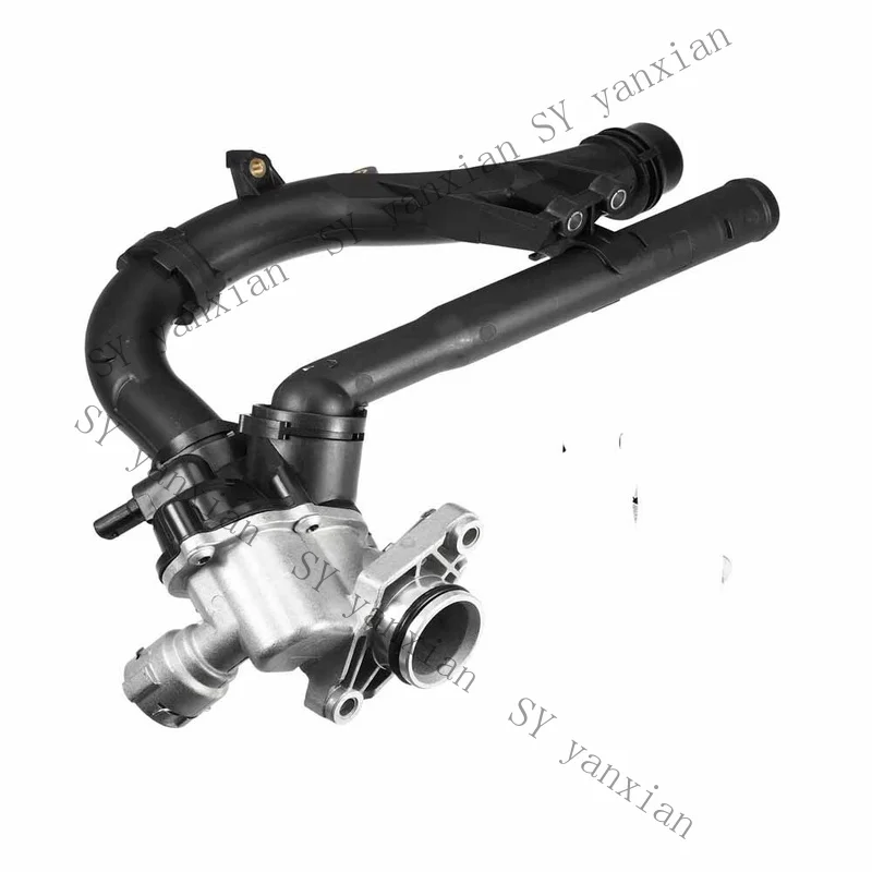 SY+ Upgrade Coolant Thermostat for 2015-2018 Mercedes-Benz C300 2016-18 C350e 2.0L