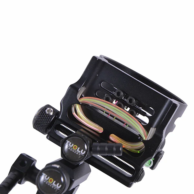 Compound Bow Sight 5 Pin Sight Left/Right Hand Adjust Sight Scope for Bow and Arrow Hunting Shooting Archery Accessories