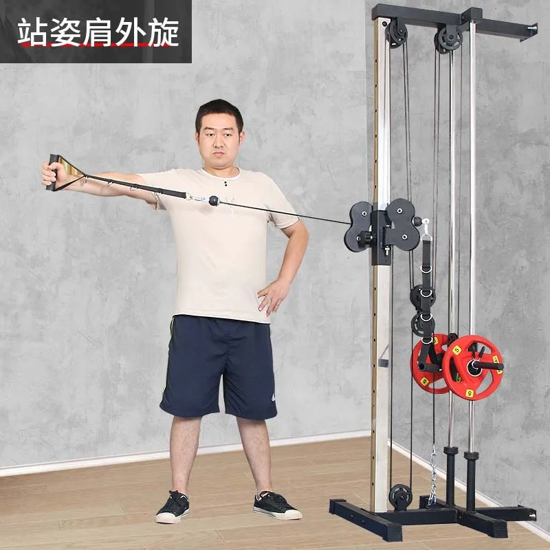 Wall Height Pull Down Wide Back Shoulder Clamp Chest Triceps Fitness Muscle Comprehensive Training Device