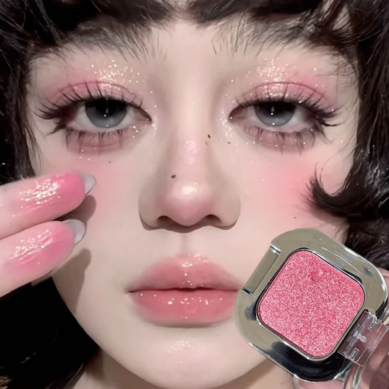 アイス ピーチ アイシャドウ パレット 細かく塗りやすい スパークリング パール光沢 マッシュポテト スモーク ブルー パープル アイシャドウ ブライトニング メイクアップ