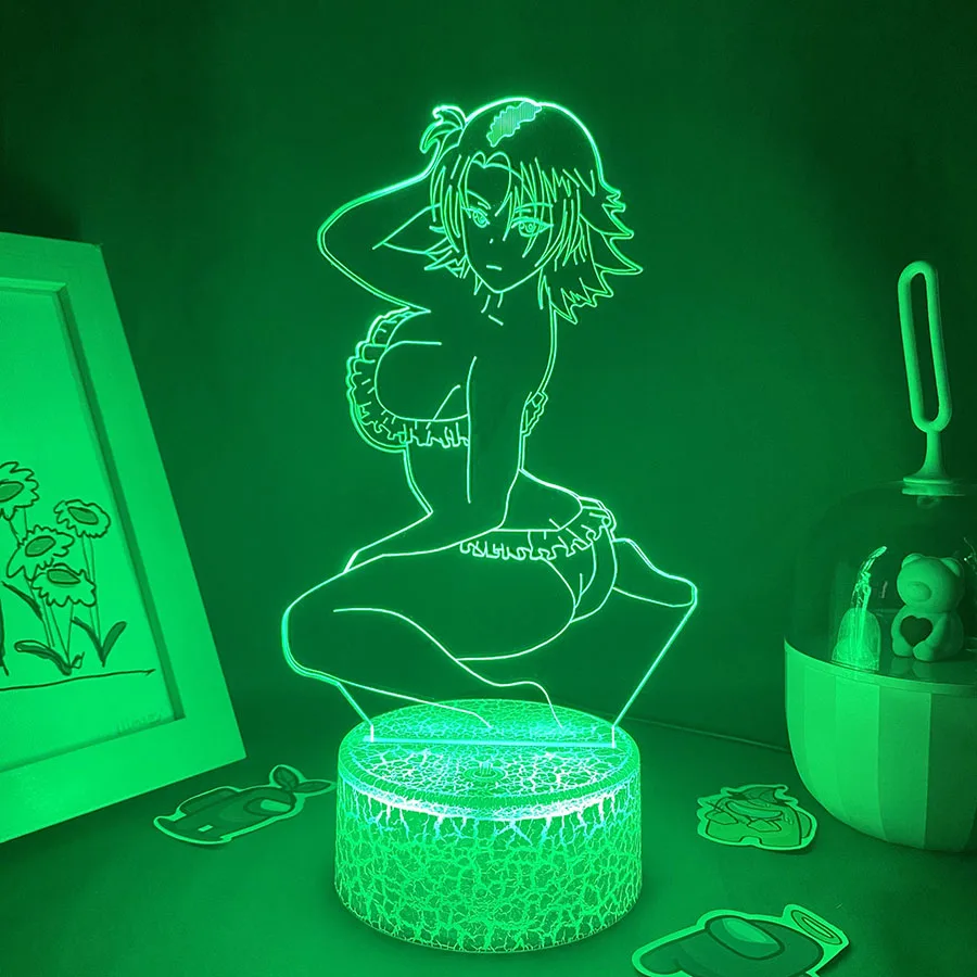 Veilleuses néon LED 3D pour fille bikini sexy, lampe à lave Otaku, décoration de table de chevet, cadeau d\'anniversaire pour ami, chambre de femme