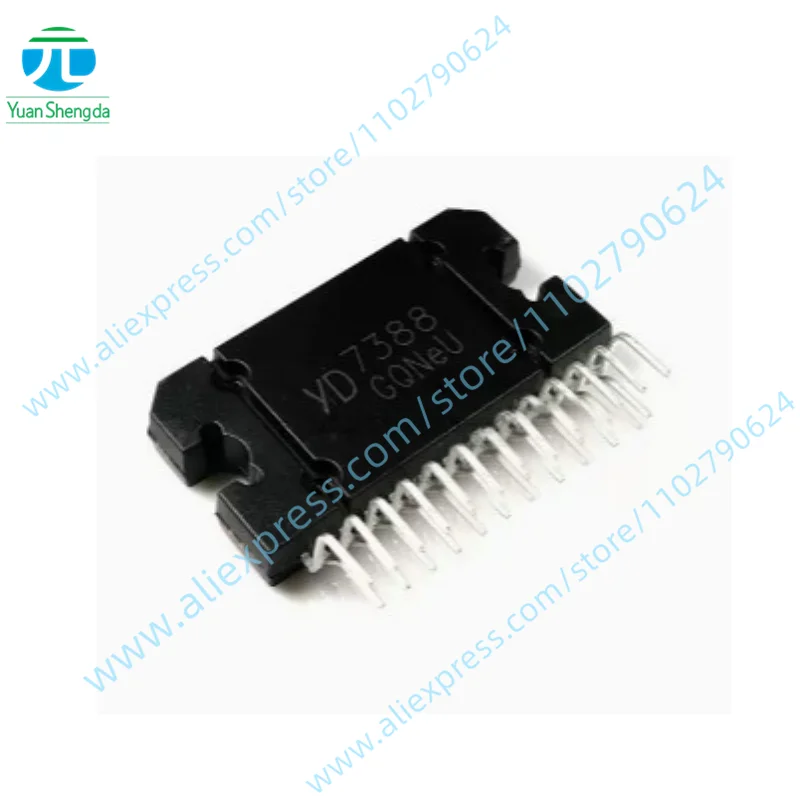 1PCS New Original ZIP25 Car audio amplifier chip YD7388