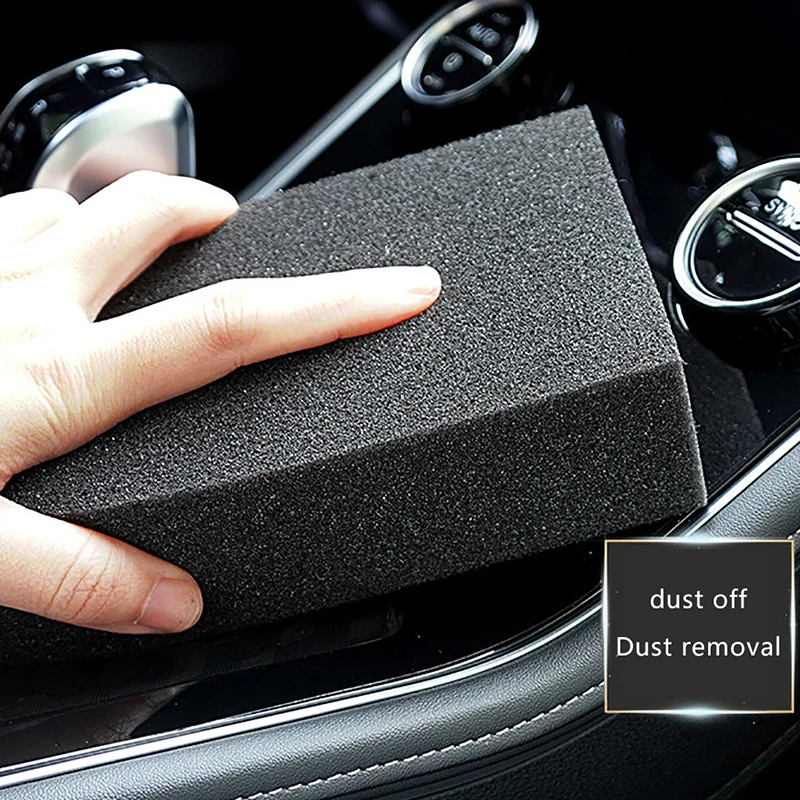 Car-Washing Sponge Black Car Wash Sponge Glass Washing Cleaner Foam Produce Automobile Clean Tool Sponge Durable