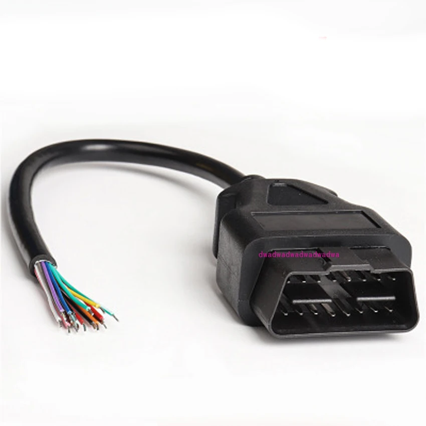 

Male 16Pin/pin, female connector opening ELM327 extension cable OBD 2 Cable 16 core