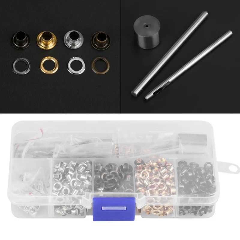 Eyelet Grommet Washer With 3pcs Handwork Tools Set (3mm X 420pcs)