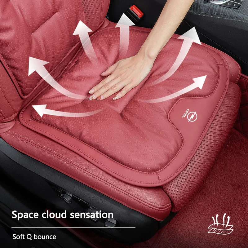 Car Seat Soft Velvet Cushion Non-Slip Protector Breathable Pad For Opel Vauxhall OPC ADAM Insignia Antara Corsa J D H Kadett GT - view 2
