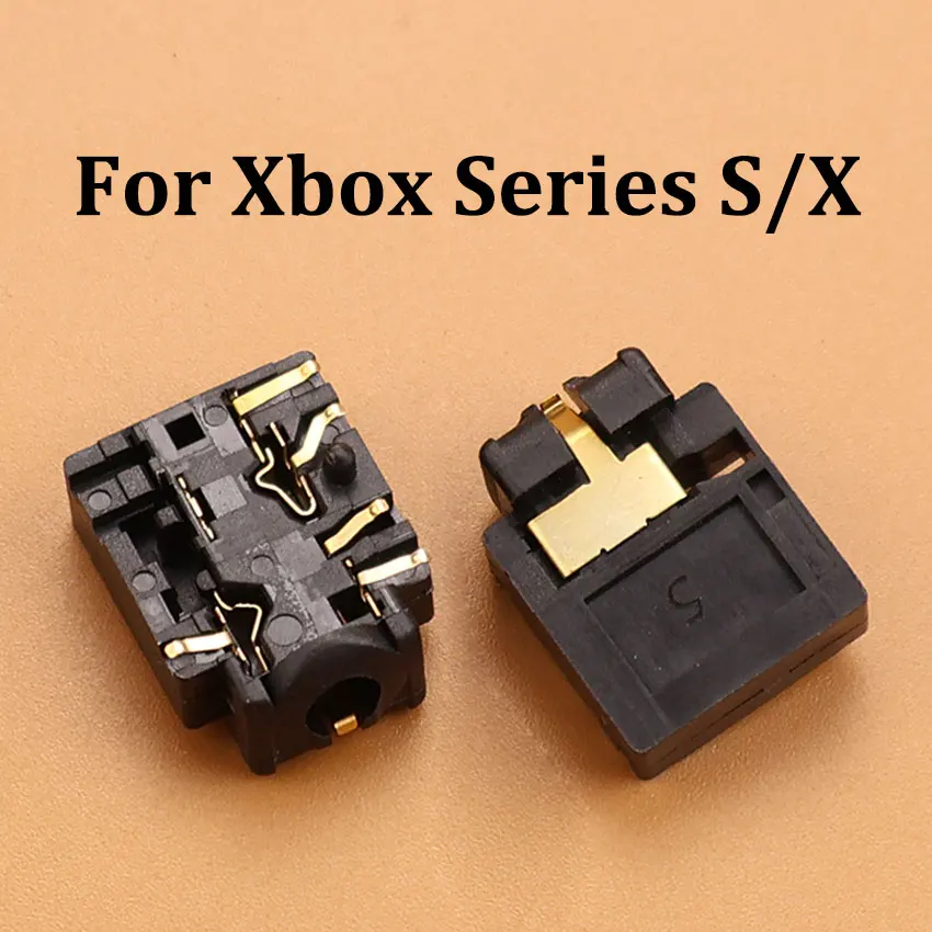 JCD 1 ชิ้น 3.5 มม.ชุดหูฟังปลั๊กพอร์ตหูฟังเชื่อมต่อซ็อกเก็ตหญิงแจ็คหูฟังสําหรับ Xbox One Slim Elite Series S X controller