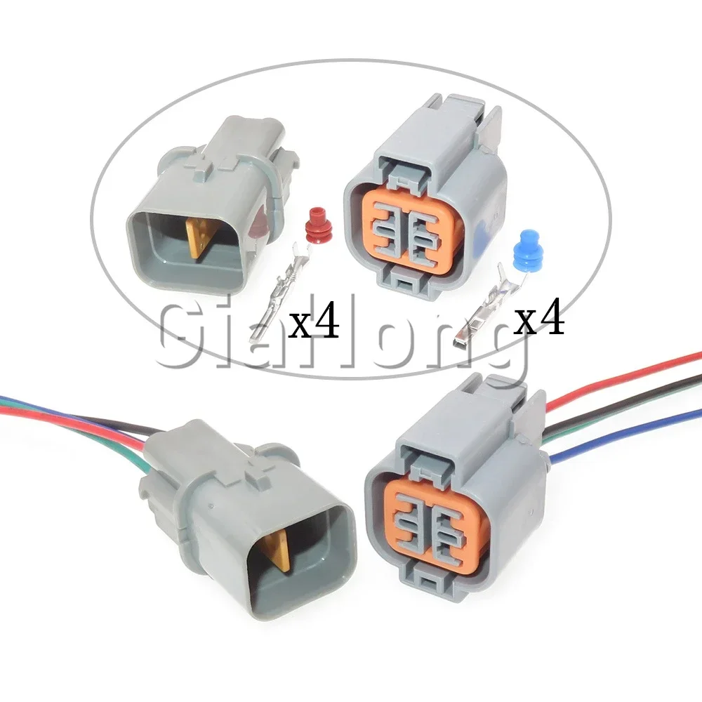 

1 Set 4 Ways Auto Parts PB625-04127 PB621-04120 HN025-04027 AC Assembly Car Waterproof Socket Automobile Sealed Wire Plug