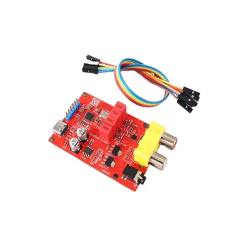 ES9039 +ES9601K I2S Decoder Board IIS to 3.5mm Audio Output DSD512 Decoder Type-C 5V