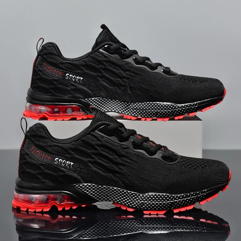 Brand Men Shoes Shock-absorbing Air Mesh Cushion Running Shoes Men Sneakers Popular Trainers Walking Shoes Zapatillas Hombre