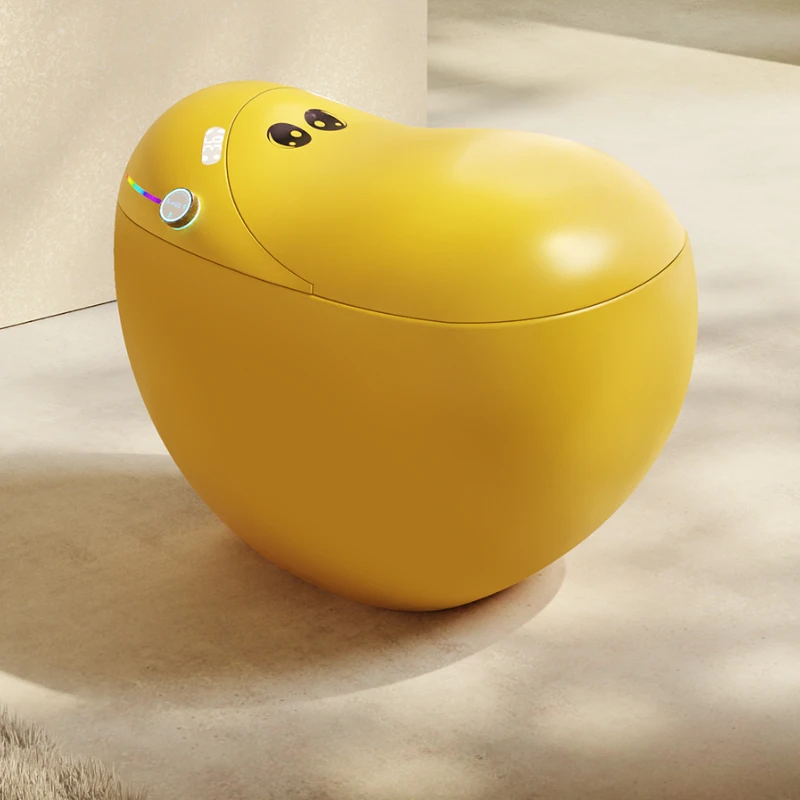 

Y Полностью интеллектуальное сиденье для унитаза, милое, полуавтоматическое, водосберегающее, красочное, художественное, в форме яйца, для небольшой квартиры