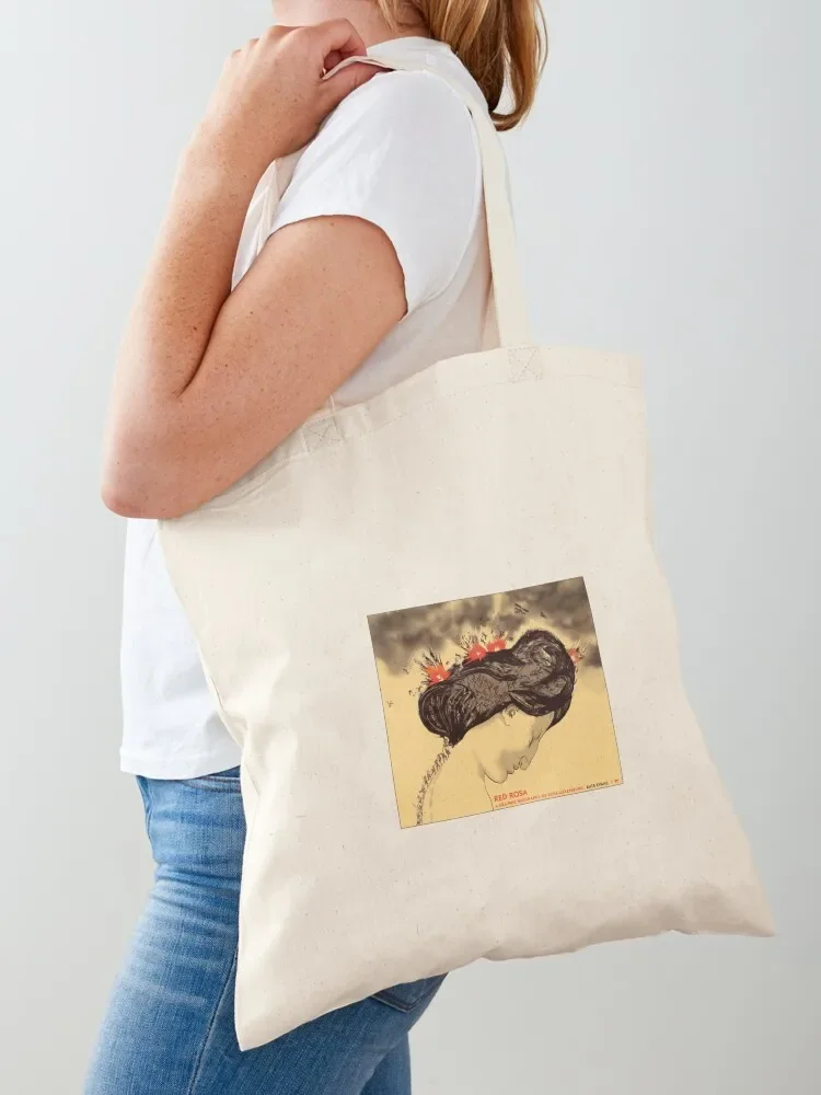 

Rote Rosa Tote Bag large tote bag woman shopping bag tote bags aesthetic reusable shopping bags