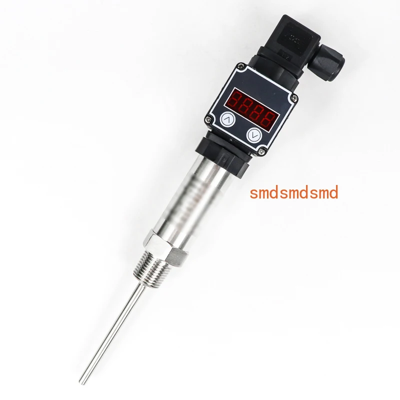 Pt100 0-500C  Sensor DC 24V LED Transmitter 4-20mA to 0-10V to RS485 Hirschmann Temperature Transducer