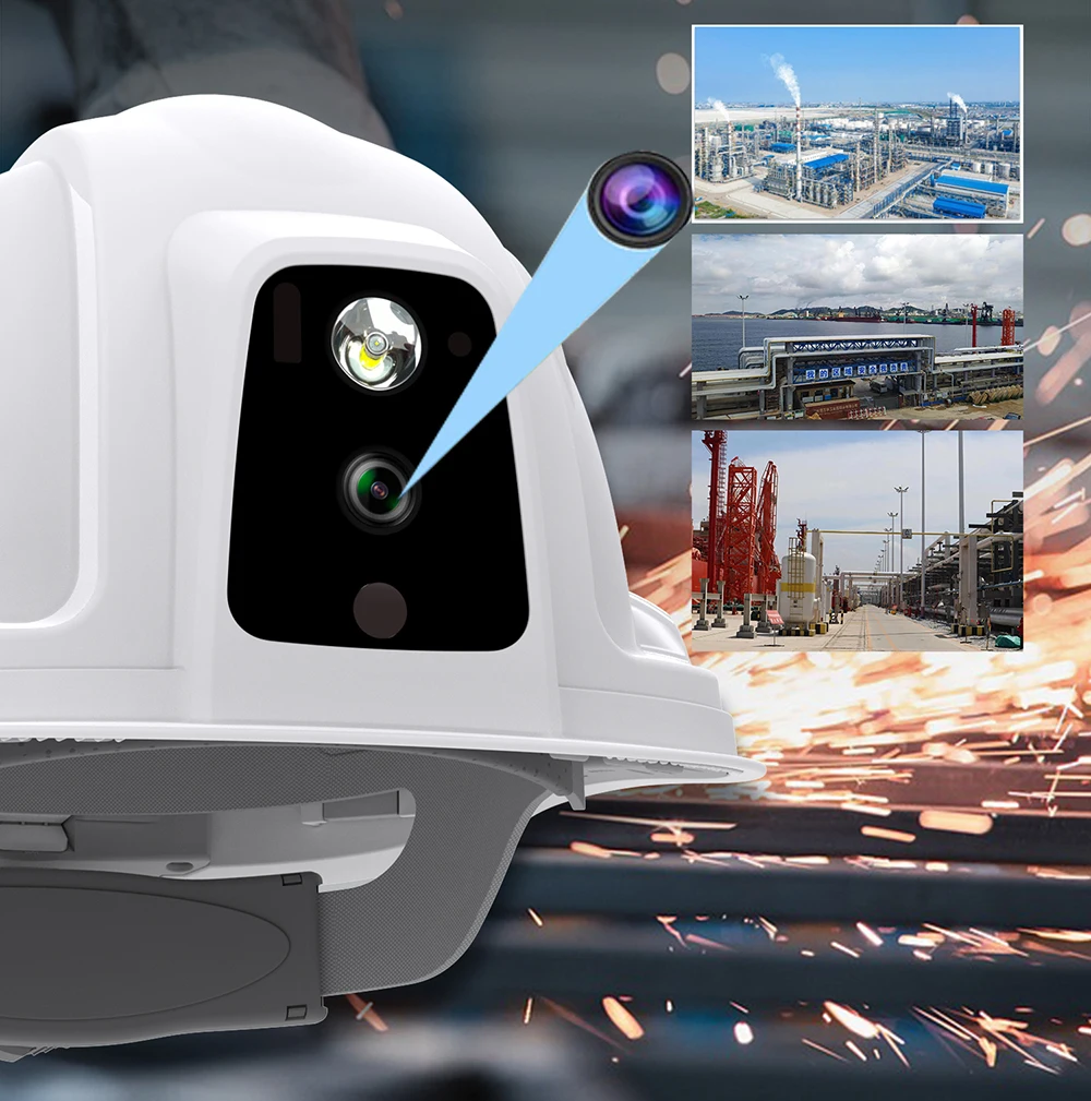 1080P high-definition real-time streaming camera, wireless global positioning system, AR intelligent helmet building