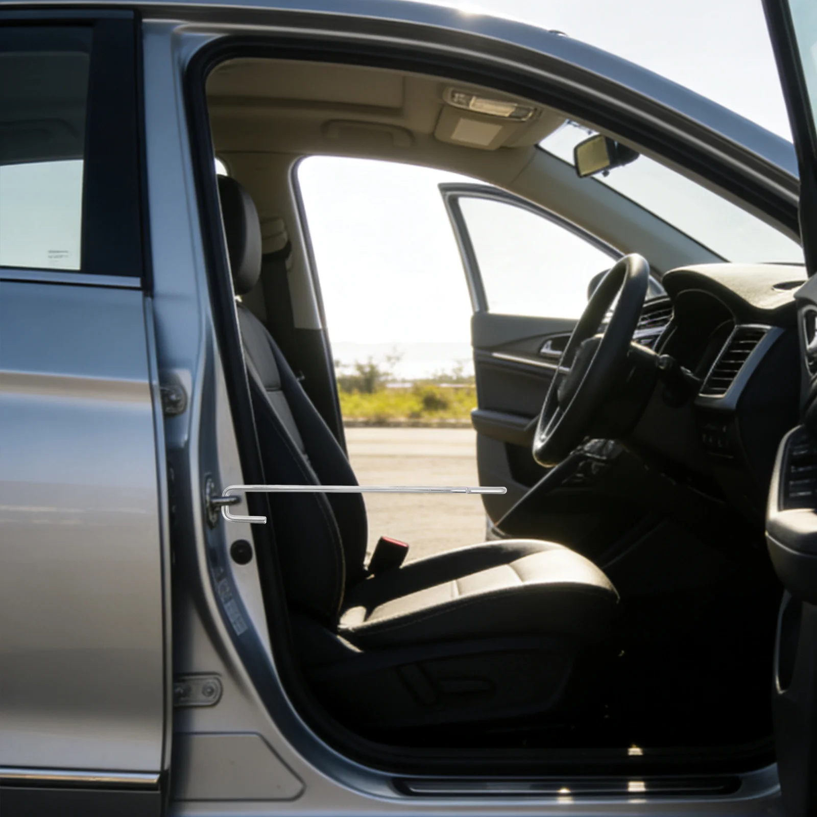 

2Pcs Car Door Support Rods 18Cm Stainless Steel Trunk Stabilizers for Automotive Maintenance Heavy Duty Replacement Universal