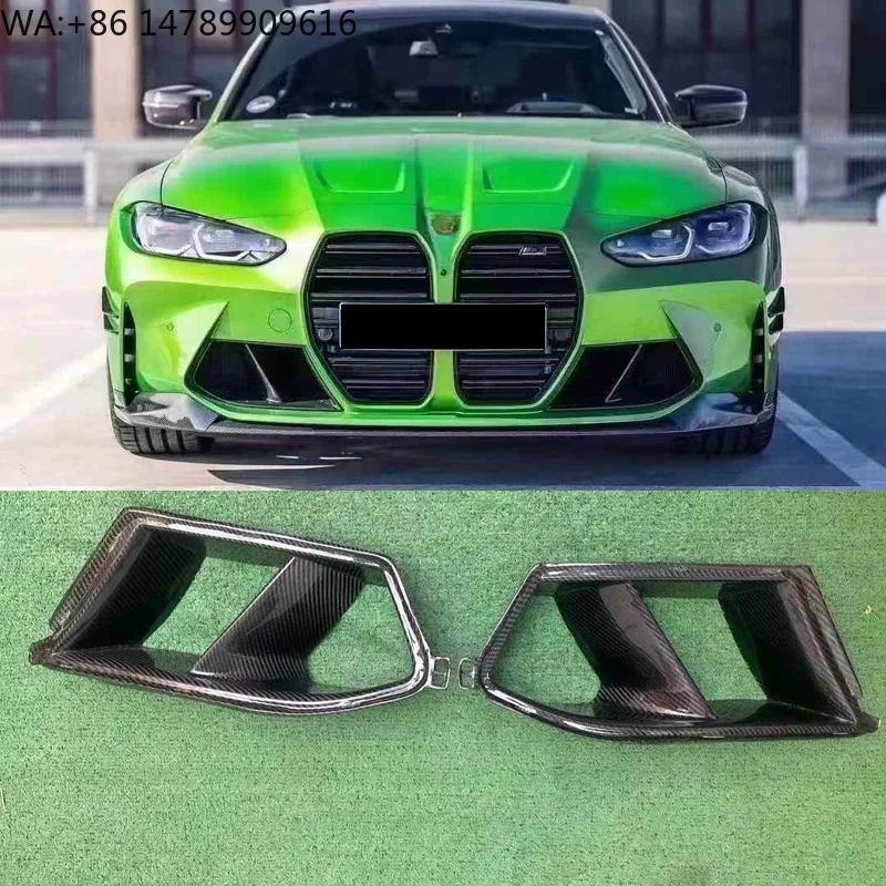 

MP Style G80 M3 G82 M4 Carbon Fiber Front Bumper Vent for M3 M4 2021-2024