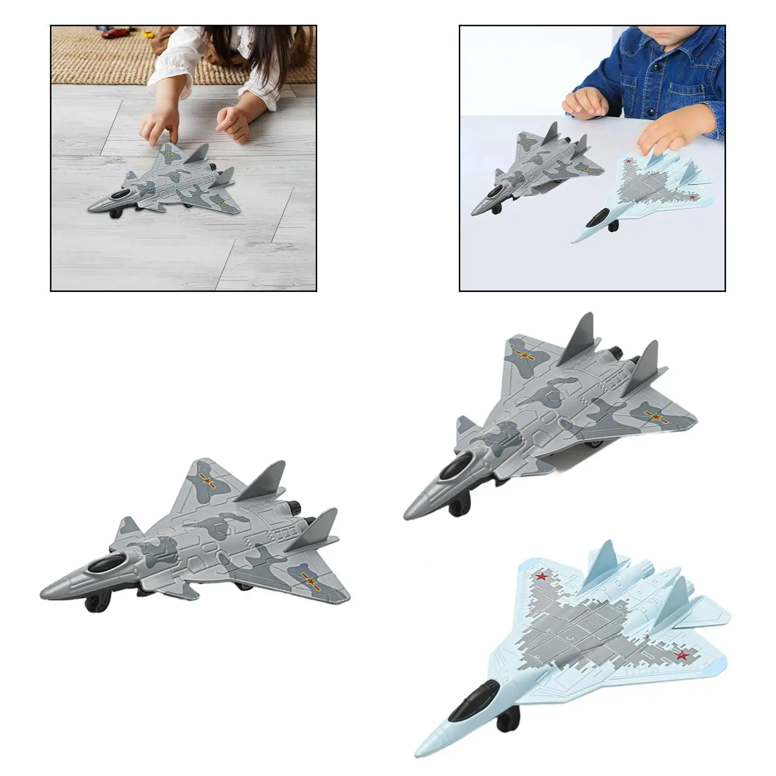 

Alloy Fighter Model Children Toy Plane Aviation Commemorate Gift Collectable Toy