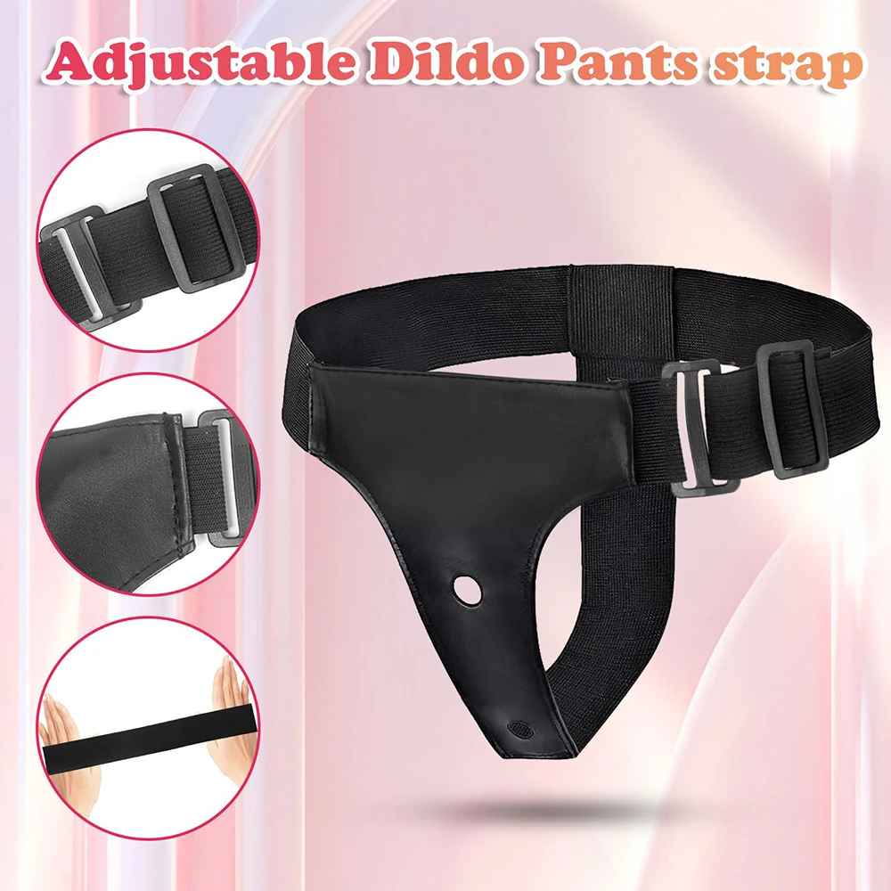 Double Strapon Dildo Dual Penetration Penis With Belt Sexual Harness Women Waist Antistress Toys For Adults Sex Toys For Lesbian