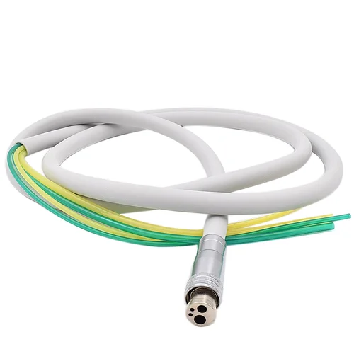 Tubo de pieza de mano Dental de silicona con manguera Flexible de cuatro agujeros para equipos dentales, accesorios para sillas dentales