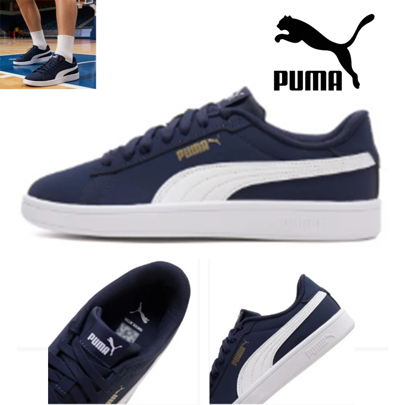 

Puma Mid Low Top Classic Comfortable Lightweight Breathable Non Slip Casual Skateboard Shoes 392336-03