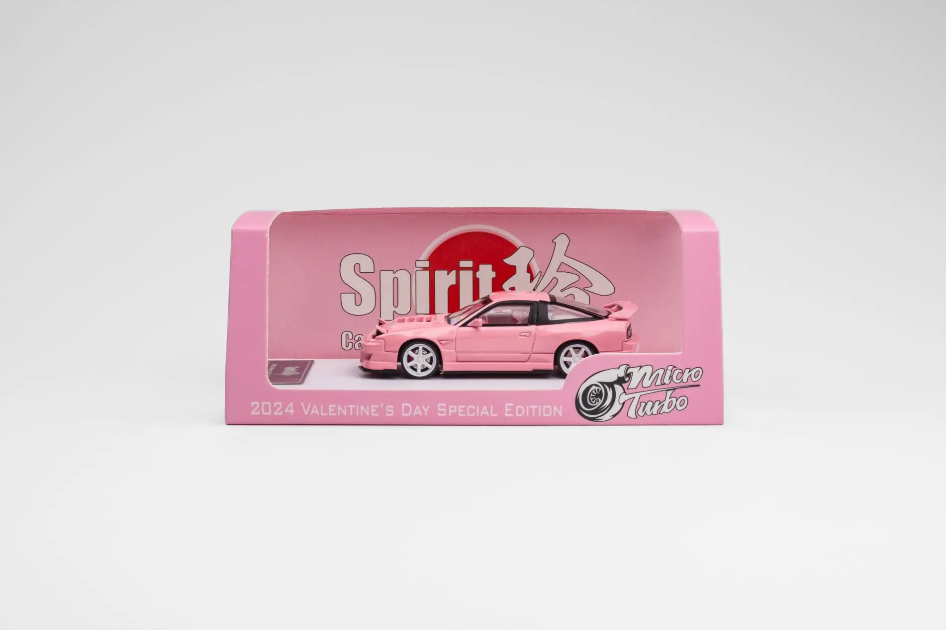 Newly Stocks Micro Turbo 1:64 Diecast Model Car 180SX Pink Color 2024 Special Edition