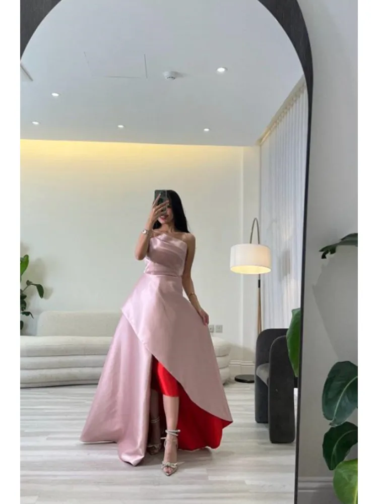 

Evening Dresses Women Elegant A-line Sleeveless Party Dresses For Women Off Shoulder New Prom Cocktail Gown 2024 فساتين الحفلات