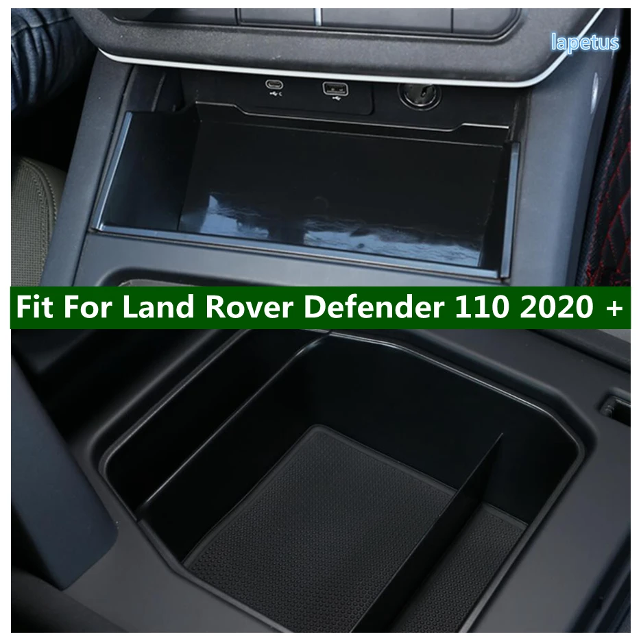 

Central Control Multifunction Container Box Armrest Storage Tray Accessories Cover Fit For Land Rover Defender 110 2020 - 2023