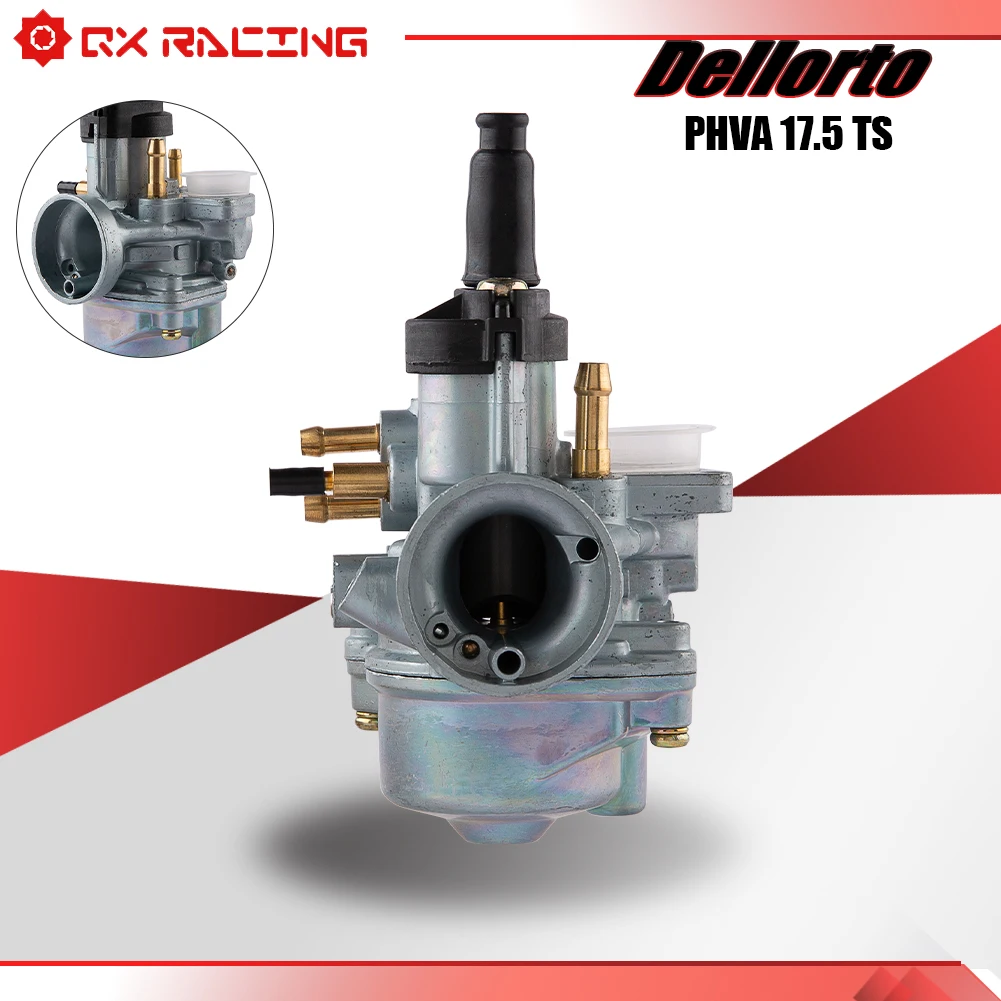 Carburetor For Dellorto PHVA 17.5 TS For Honda Kymco SYM Peugeot 2T 50 50cc SH SA SXR Super 8 9 Yup Jet 4R Dink Moped Scooter