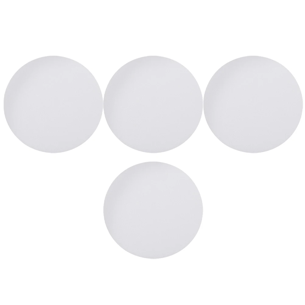 4 ชิ้นโคมไฟโป๊ะแสงกระจายเฉดสี LED สปอตไลท์สําหรับฝาครอบสีขาวรอบ