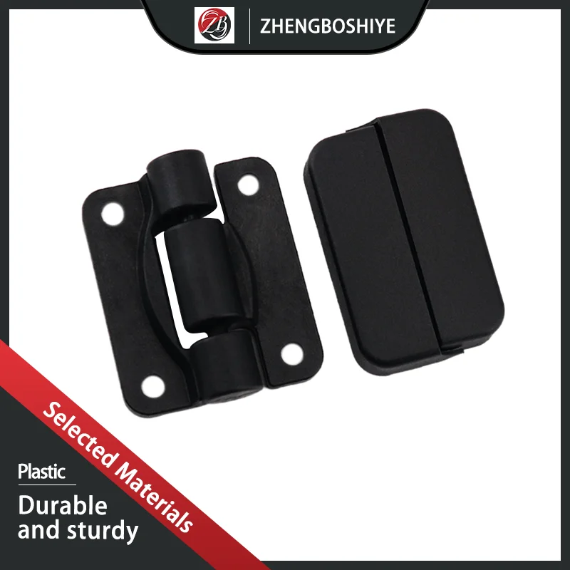 

Plastic Black Adjustable Beverage Machine Medical Equipment Nylon Commercial Kitchen Cabinet Door Damping Hinge