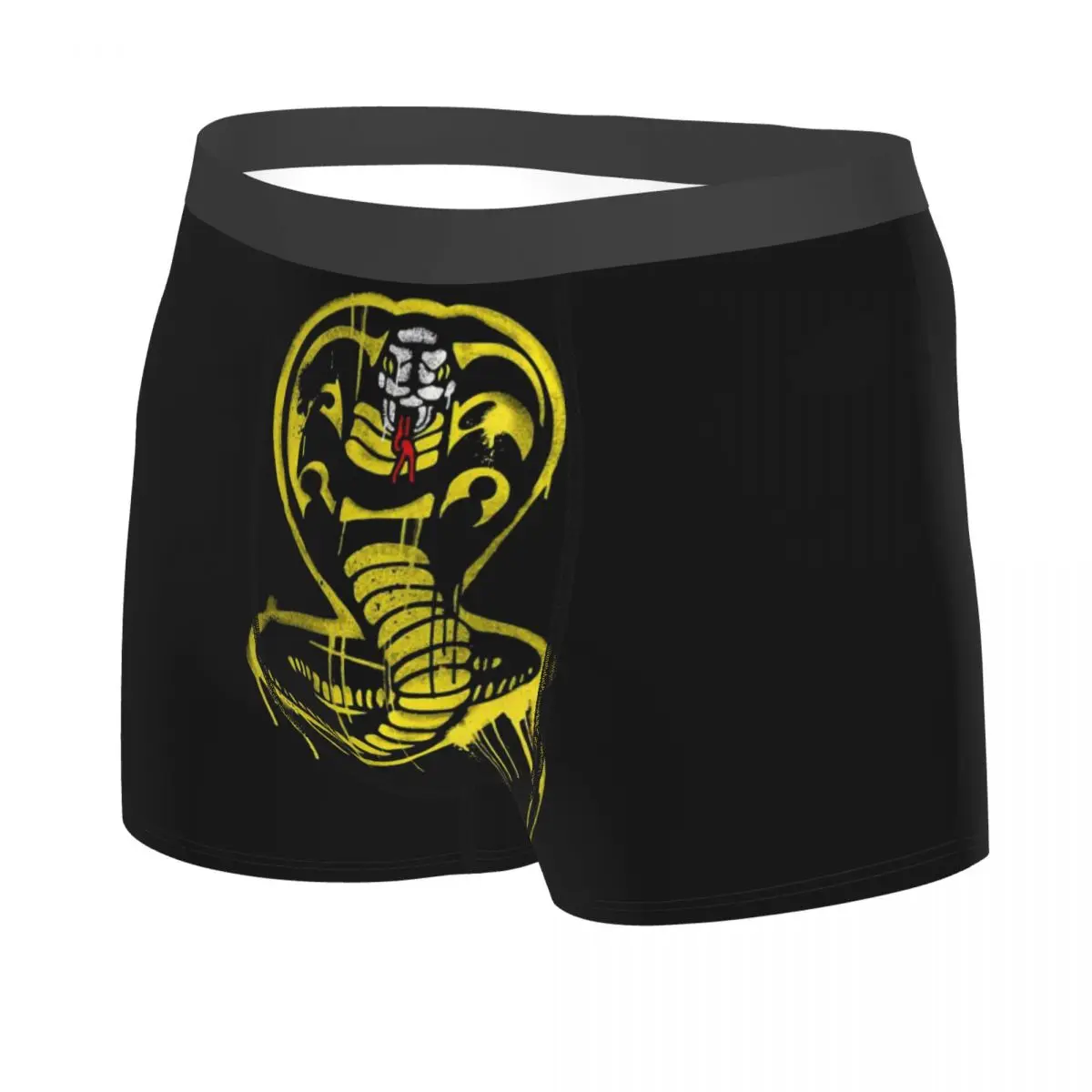 Karate Kid Cobra Kai Vintage Men Underwear, Highly Breathable printing High Quality Birthday Gifts