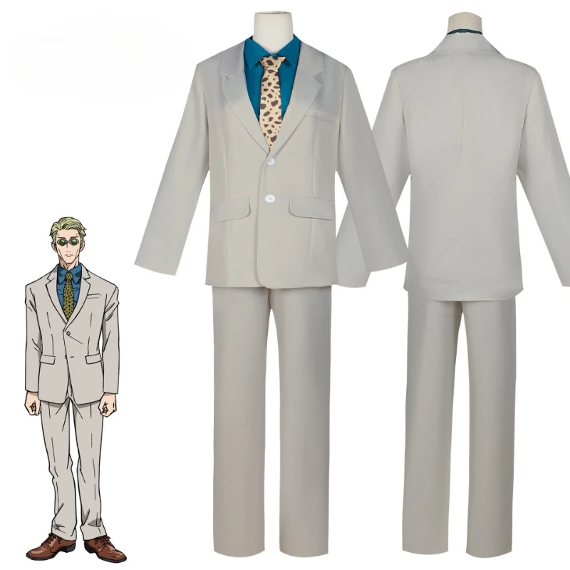 

Anime Jujutsu Kaisen Cosplay Costume Nanami Kento Cos Outfits Halloween Carnival Party Uniform Stage Performance Suit for Men