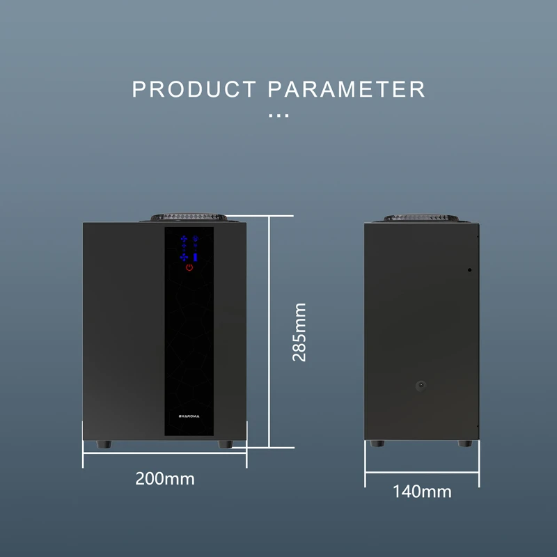 Hvac-アロマディフューザー加湿器,800ml,空気清浄機,エッセンシャルオイルのフレグランス,ホテルの香りの制御用