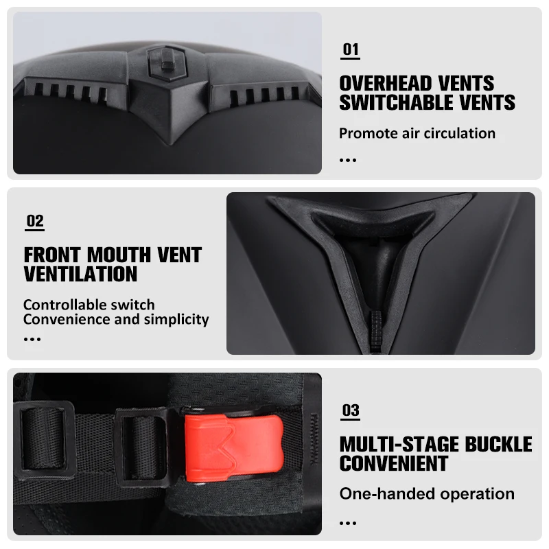 Motorcycle Double lens full face helmet Safety Motobike Scooter Modular Helmets Full Face With Visor