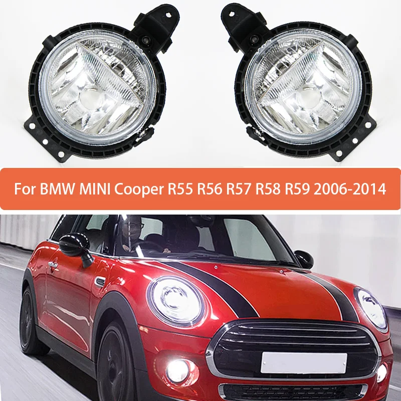 Front Bumper Fog Light Lamp For BMW MINI Cooper R55 R56 R57 For MINI Clubman Replacement Spare Parts Durable 63172751295