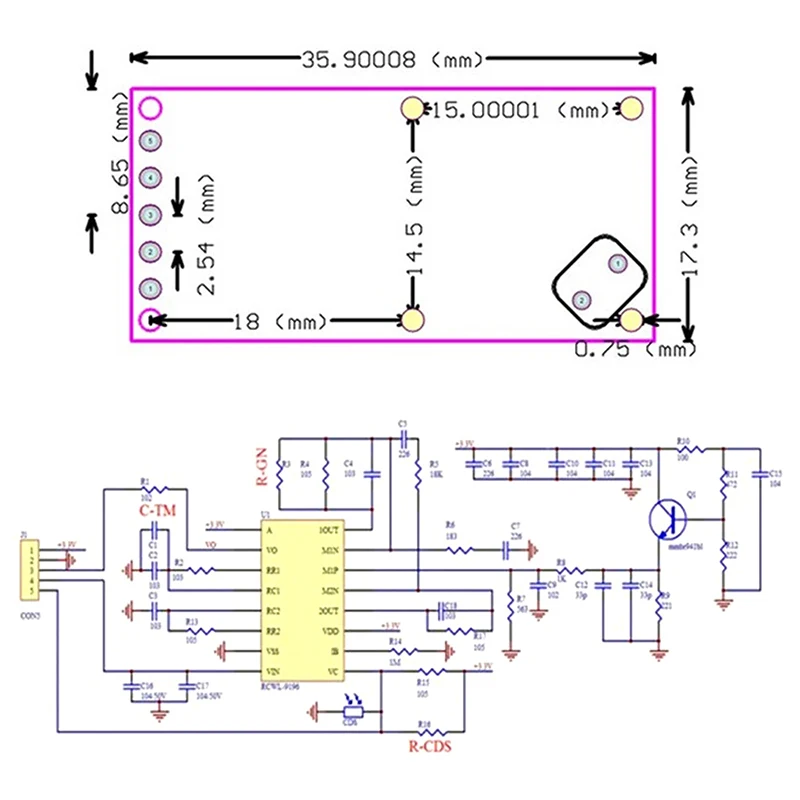 (YY) 1 قطعة/5 قطعة 2025 RCWL-0516 وحدة استشعار رادار الميكروويف جسم الإنسان التعريفي وحدة تبديل مستشعر ذكي لاردوينو لتقوم بها بنفسك