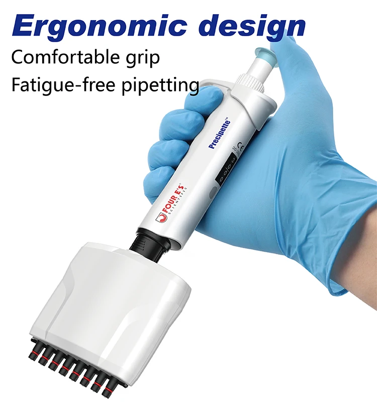 Pipetta autoclavabile a 8 canali multicanale Scientific di Four E