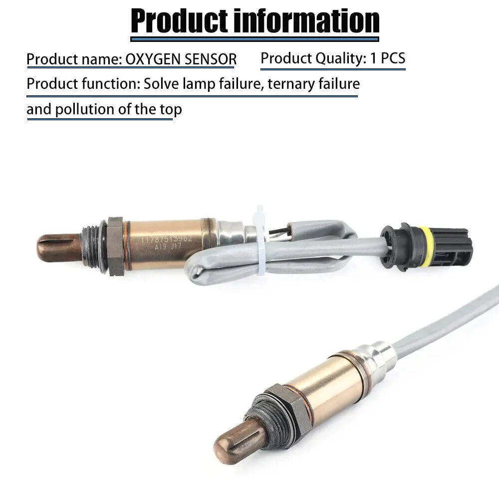 RIGHTPARTS 11787513962 Upstream Oxygen Sensor For BMW 320i 330i 328i 330xi 325xi 323Ci 325Ci 328Ci 740i 740iL X3 M5 Z3 Z8 E60