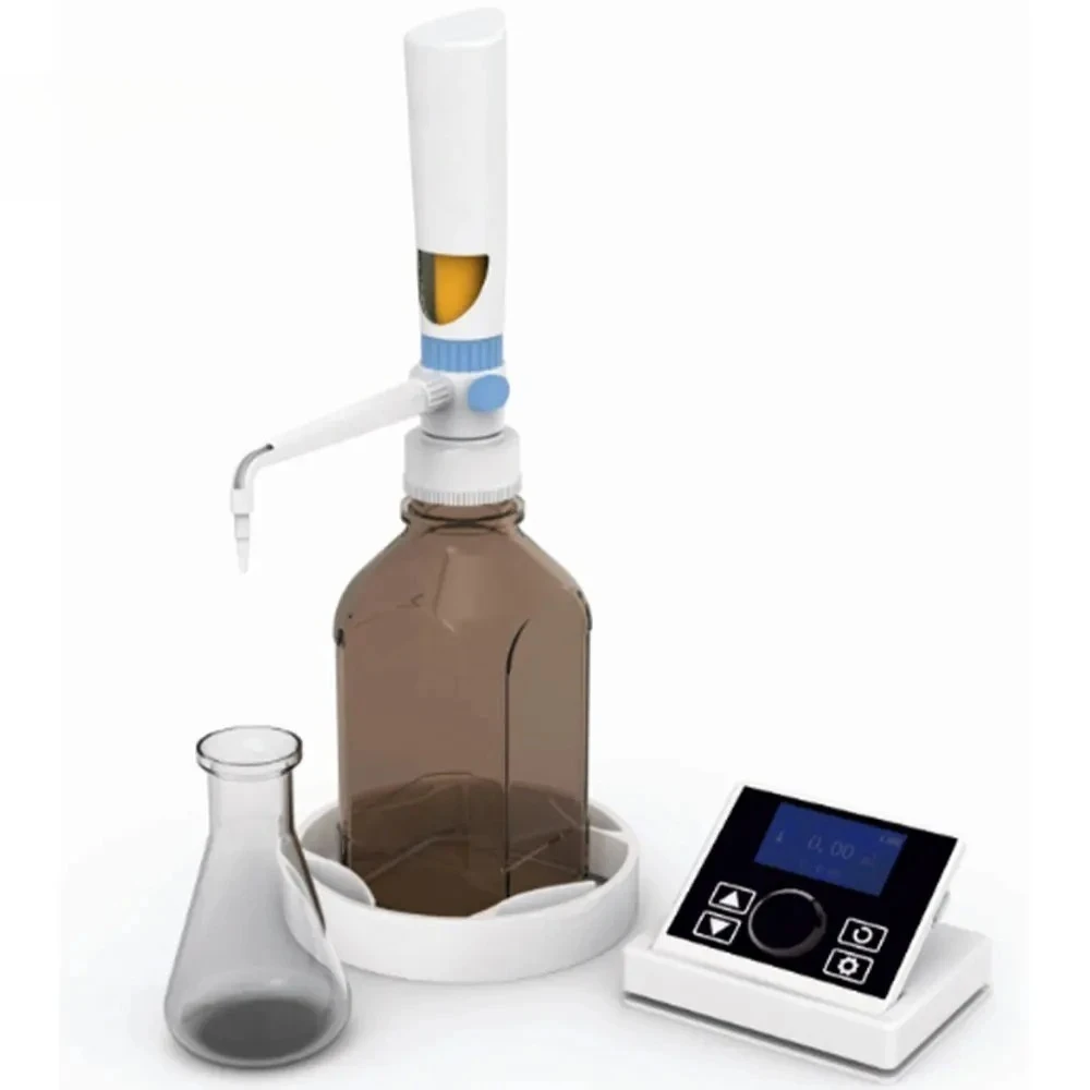 Bottle-Top Dispenser Digital Laboratory Bottle Top Liquid Dispensers 0.5-50ml Dispensador De Botellas
