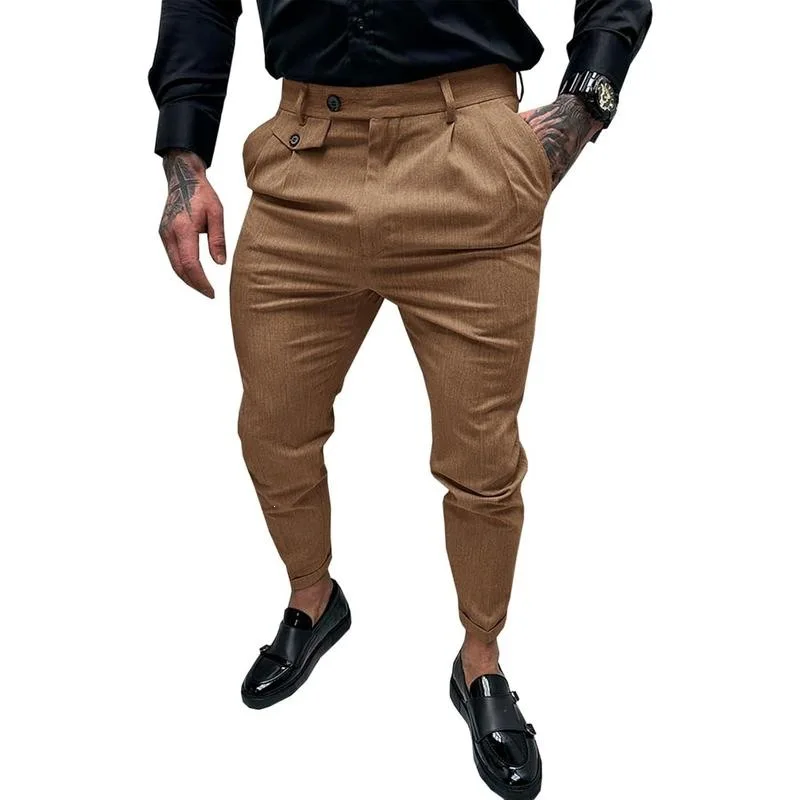 

Men's Casual Dress Pants Y 85533 Comfortable Fashionable Business Wear Neutral Style Spring Collection Online And In-Store