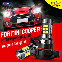 2pcs PSX24W Car LED Daytime Running Light Blubs DRL No Error For Mini Cooper F55 F56 Clubman F54 Countryman F60 Convertible F57
