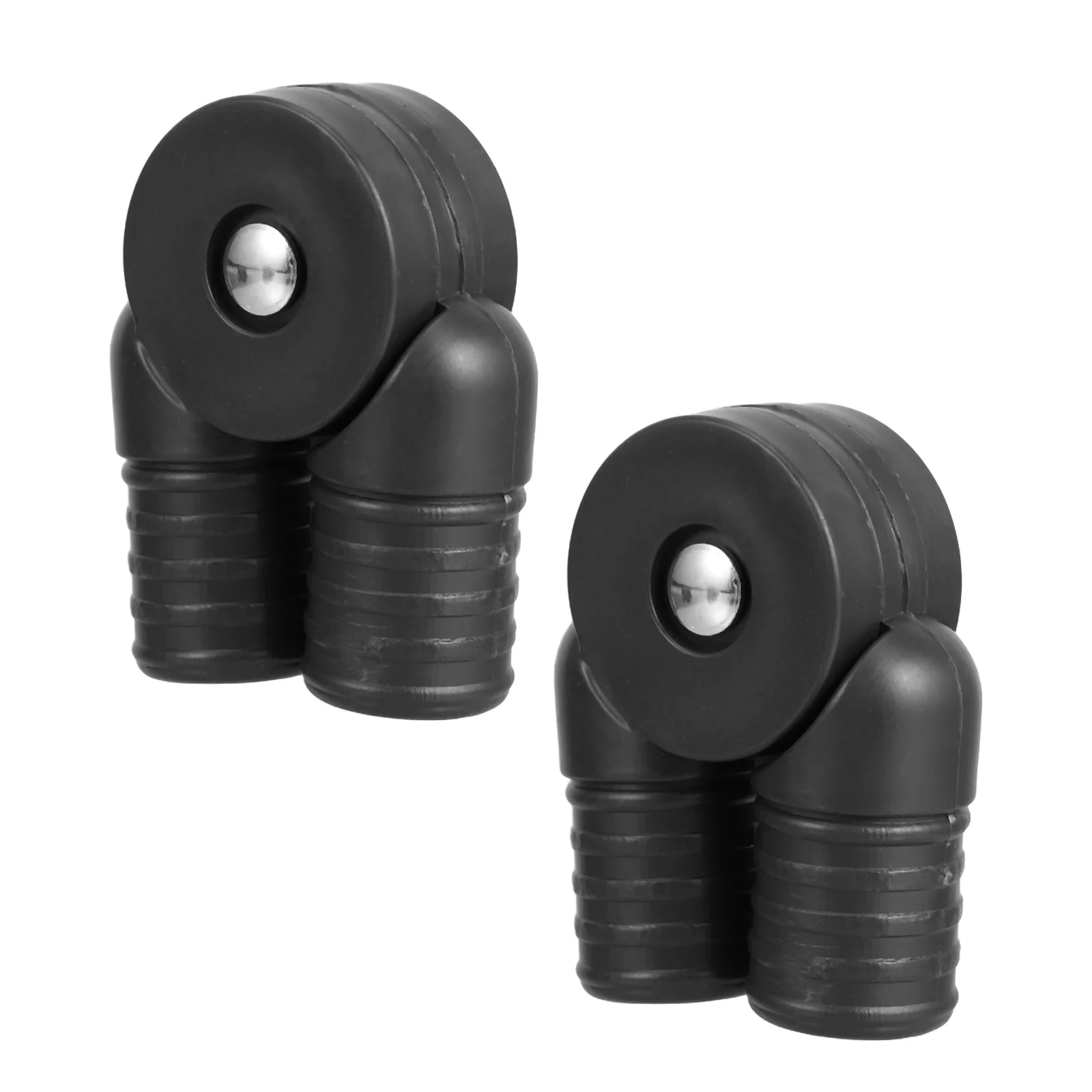 

2Pcs Recliner Chair Tube Connector Plastic Joints Foldable Lounge Chair Tube Fitting Furniture Parts Accessories