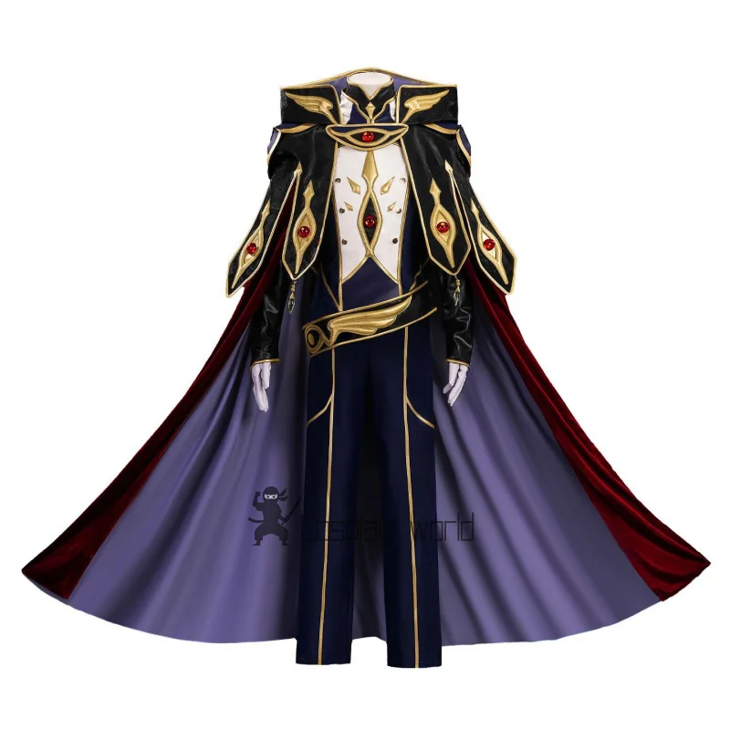 

Рыцарь Семь КОД GEASS Лелуш Восстания Косплей Костюм Униформа Карнавальная Вечеринка Хэллоуин Рождество Игра Ролевая Одежда
