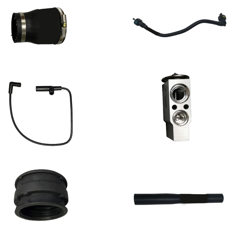 Charge air cooler outlet hose manifold absolute pressure sensor vacuum pipe air filter outlet resonator seal