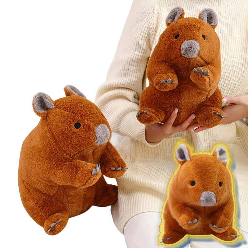 

Simulated Original Plush Koala Bear Toys High Quality Standing Animals Delicacy Stuffed Creative Birthday Gift Doll Capybara